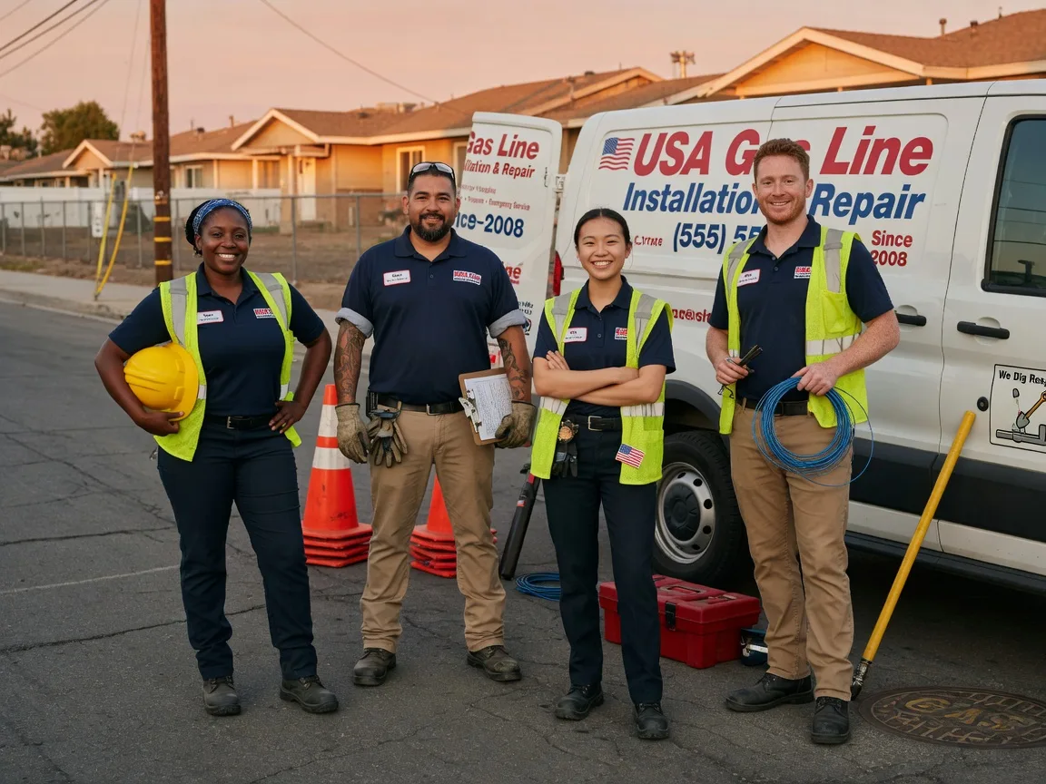Gas Line Installation company in Adairsville, GA